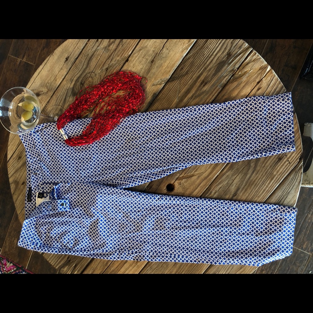 Patterned willi smith pants